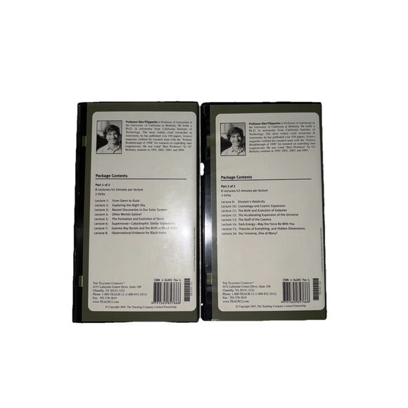 Great Courses DVD Understanding The Universe Whats New in Astronomy 2003 1 and 2 - Picture 6 of 6